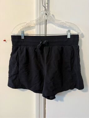 all in motion Black Elastic Waist Athletic Shorts